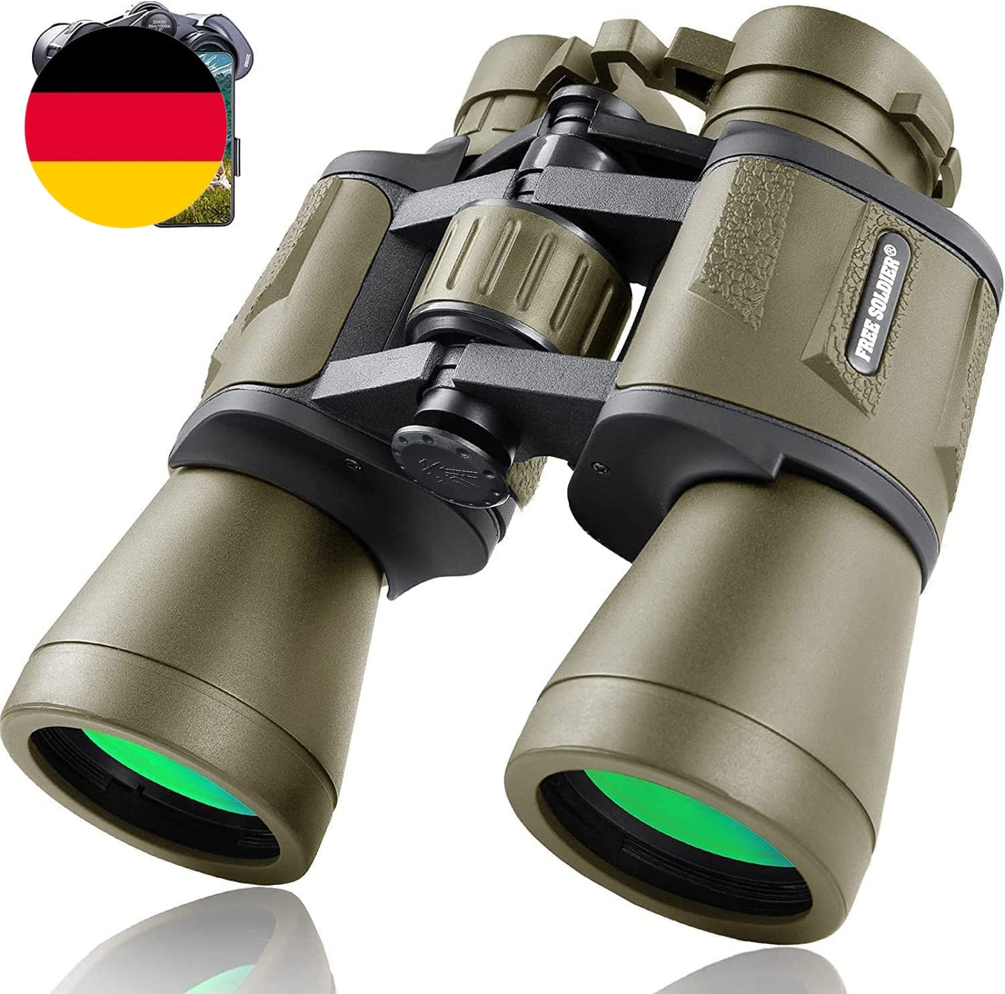FREE SOLDIER 20X50 Fernglas Kompaktes Wasserdicht W24-AV3915