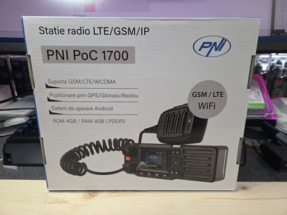 P PNI PoC 1700 Radiosender, GSM 4G LTE, Wi-Fi 2,4 GHz, Android OS, 1,77 Zoll Far