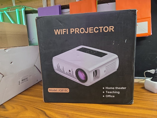 Projector, 15000lux 490ANSI Native 1080P WiFi Bluetooth Projector