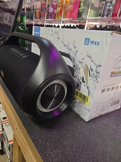 D93 Tragbarer Bluetooth Lautsprecher IPX7. Kabelloser Outdoor-Lautsprecher. OVP.