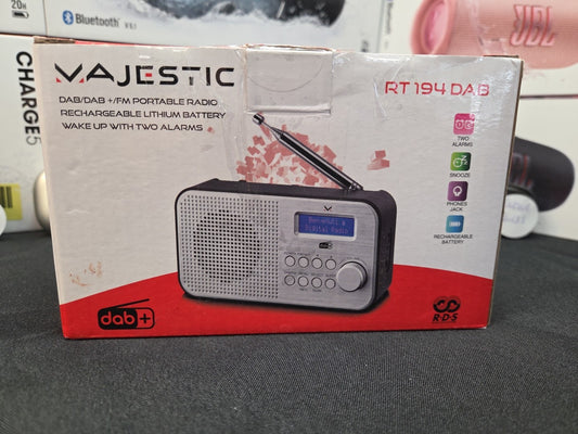 Majestic RT-194 DAB Digital Radio mit Wecker